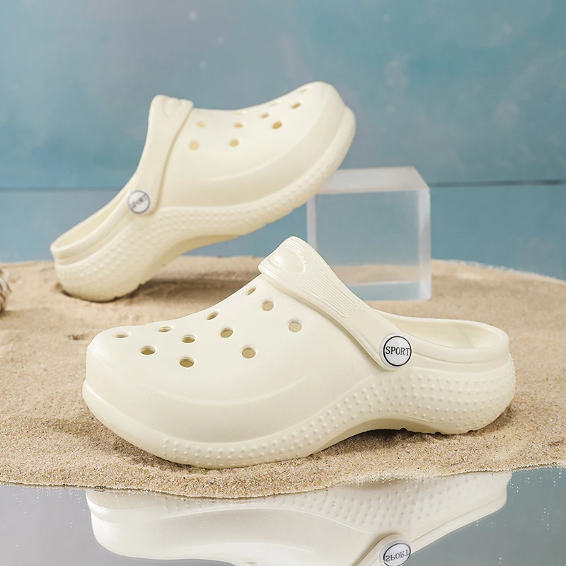 Fashion Style Clogs for Boy Girls Comfortable Anti Slip Outdoor Shoes Lightweight Breathable Summer Sandals Sporty Flat Footwear