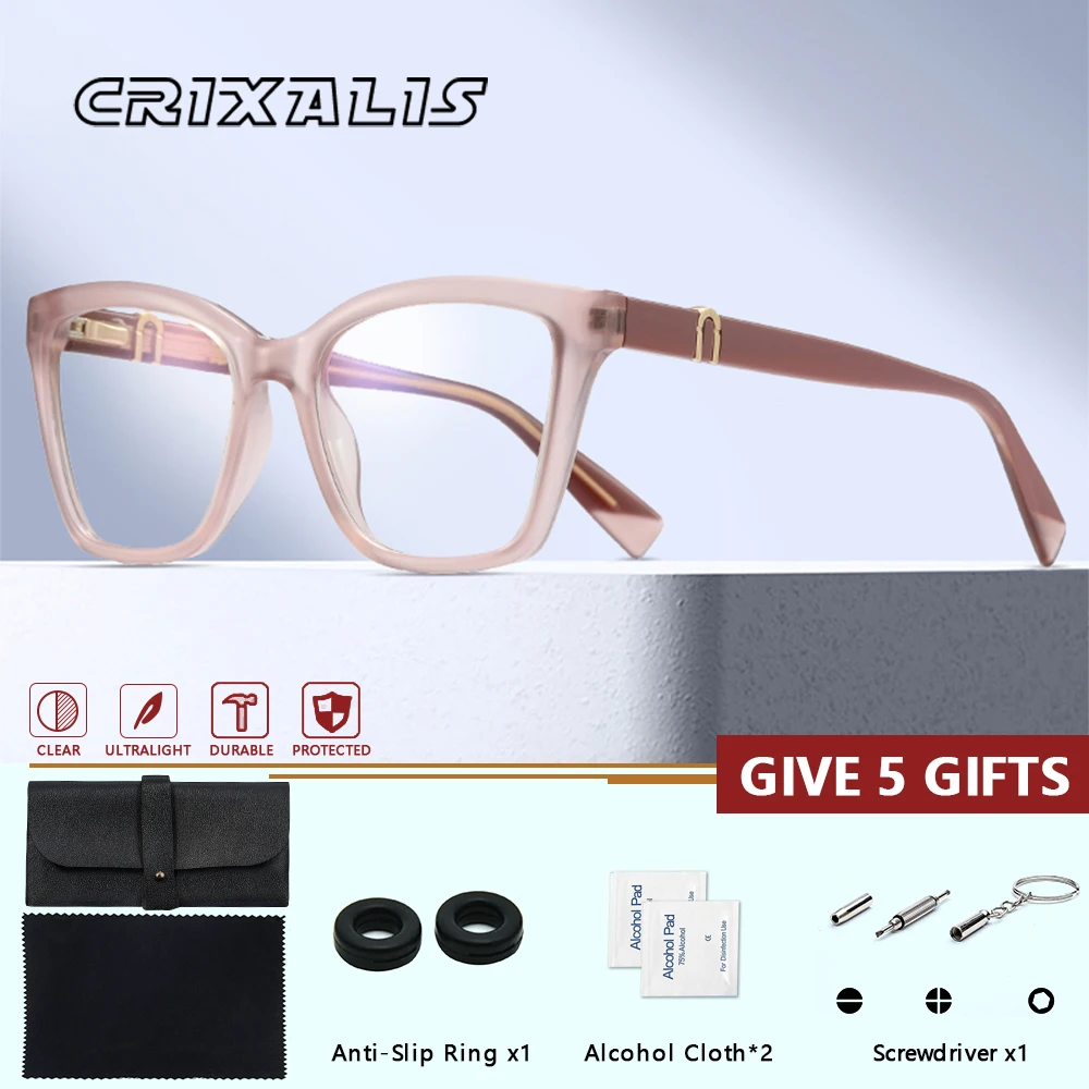 

CRIXALIS очки по рецепту оптические линзы с рецептом фотохромные оптические солнцезащитные очки винтажные женские очки UV400