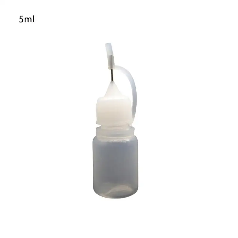 5/10/20/30Ml Resuable Needle Tip Glue Applicator Plastic Bottle for Paper Quilling Paper Craft Scrapbooking Tool