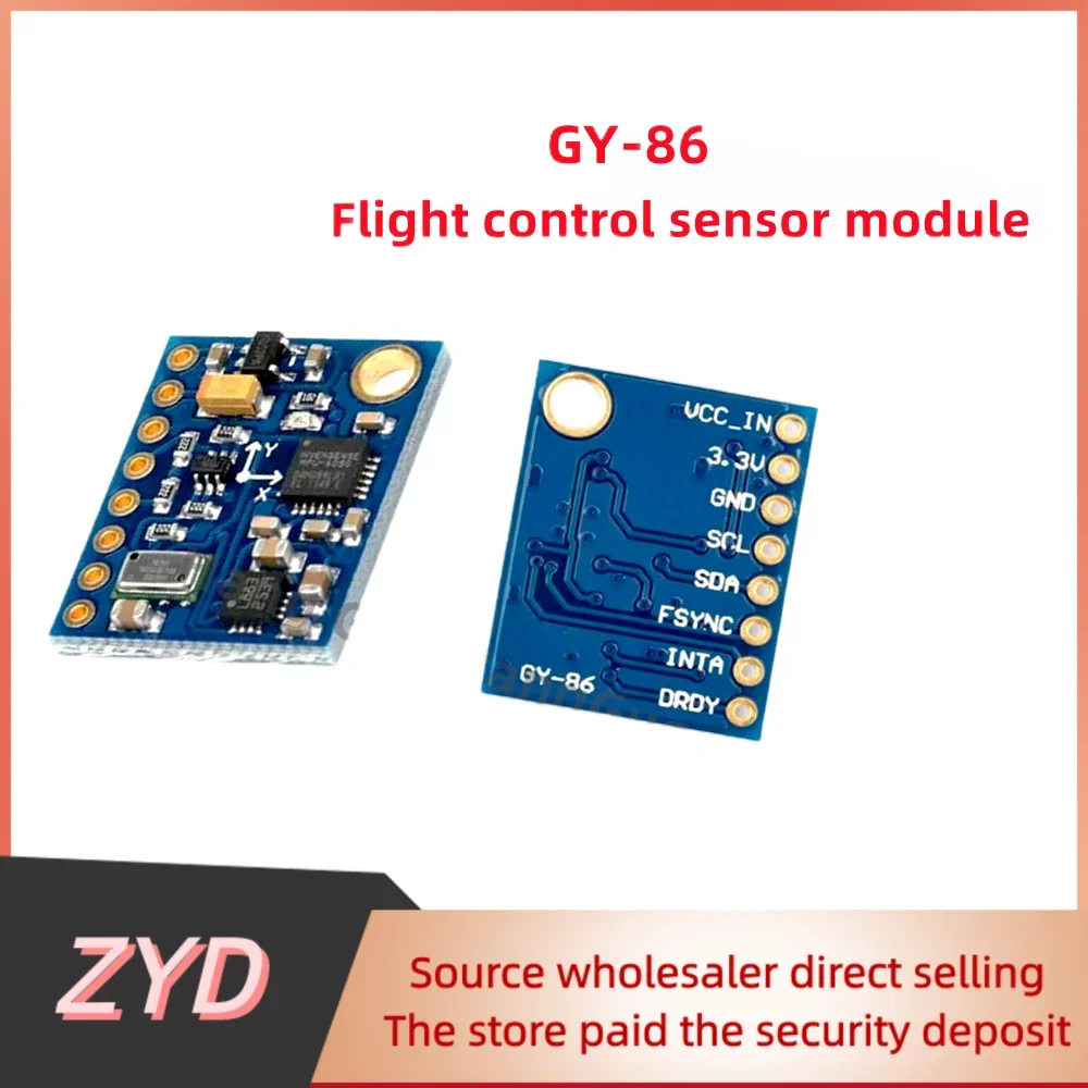 ZYD Original GY-86 10DOF MS5611 HMC5883L MPU6050 Flight Control MWC Module Flight Control Sensor Module