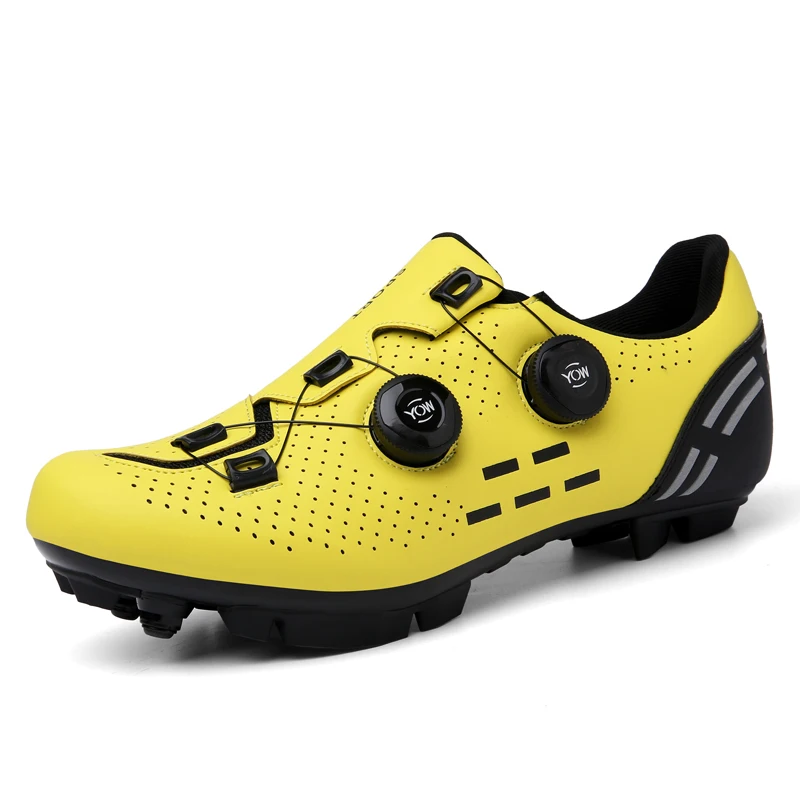 Hochwertige Fahrradschuhe Herren SPD selbstsichernde Rennrad-Sportschuhe Damen MTB Mountain rutschfeste Fahrradschuhe 36-47 – Detail 40