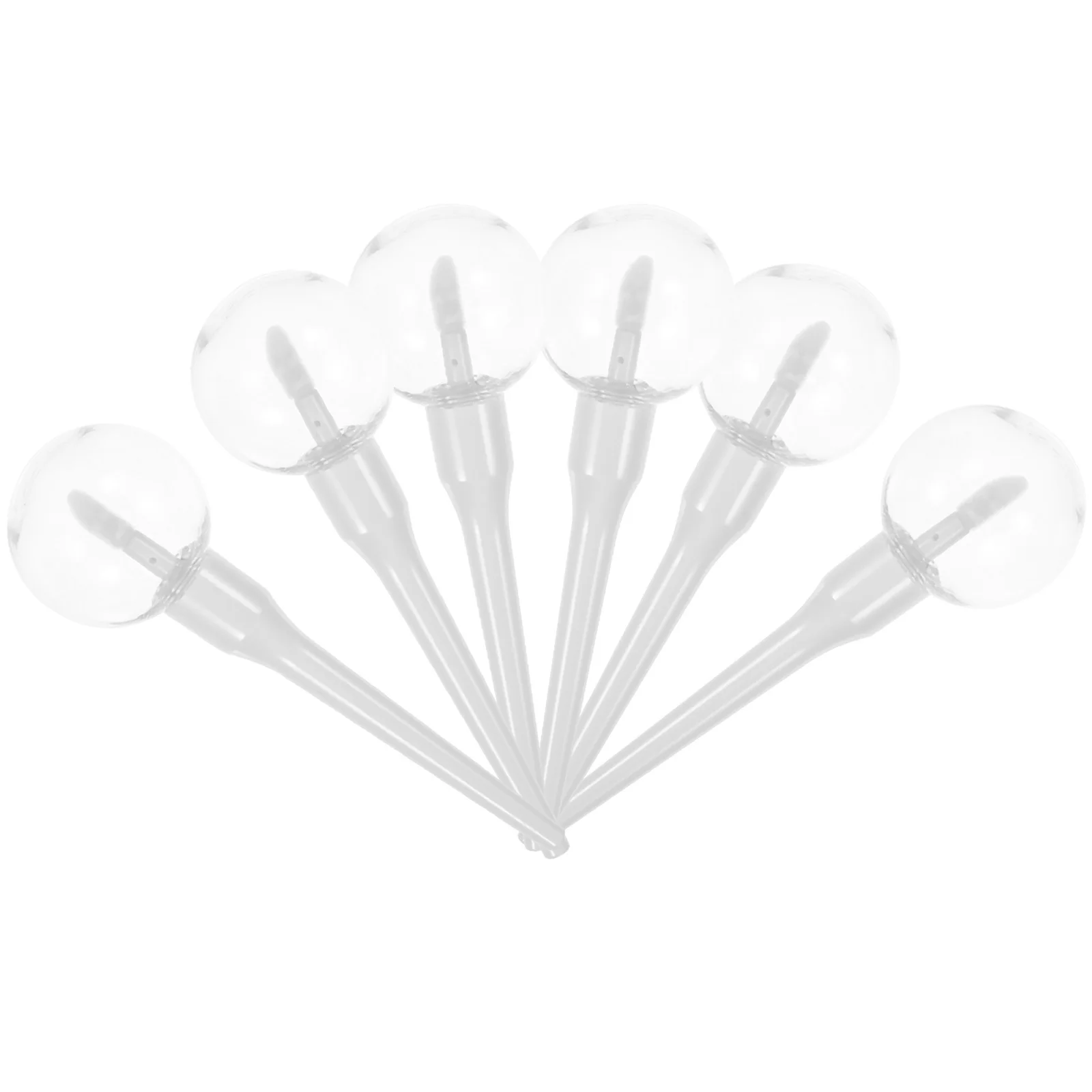 6 قطعة أنبوب المصاصة شفافة إعادة الملء حاويات بلسم فارغة المحمولة البلاستيك زجاجة ملمع الشفاه أنابيب ملمع الشفاه الصغيرة النساء #5