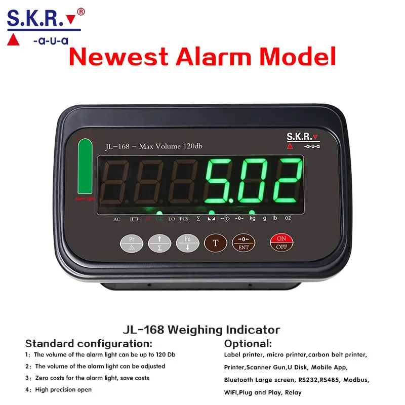 SKR WN-JL-168E electronic bench scale 100 kg industrial digital platform floor weighing scale 400kg platform scales