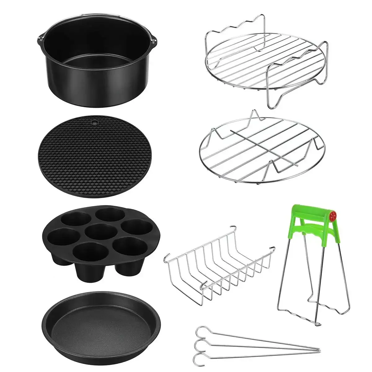 

7/8 Inch Deep Fryer Accessories for Gowise Phillips Cozyna and Secura Fit all Airfryer Home Kitchen Parts