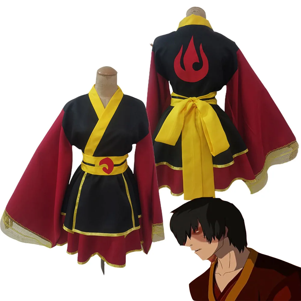 

Avatar: The Last Airbender Zuko Women Lolita Outfits Cosplay Costume Halloween Carnival Suit