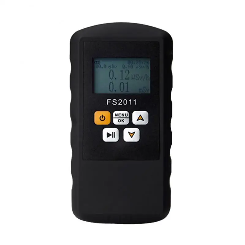 Radioactive Alarm Large Lcd Display Screen Clear Clearly And Easily Detecting Data High-quality Easy To Operate Dosimeter