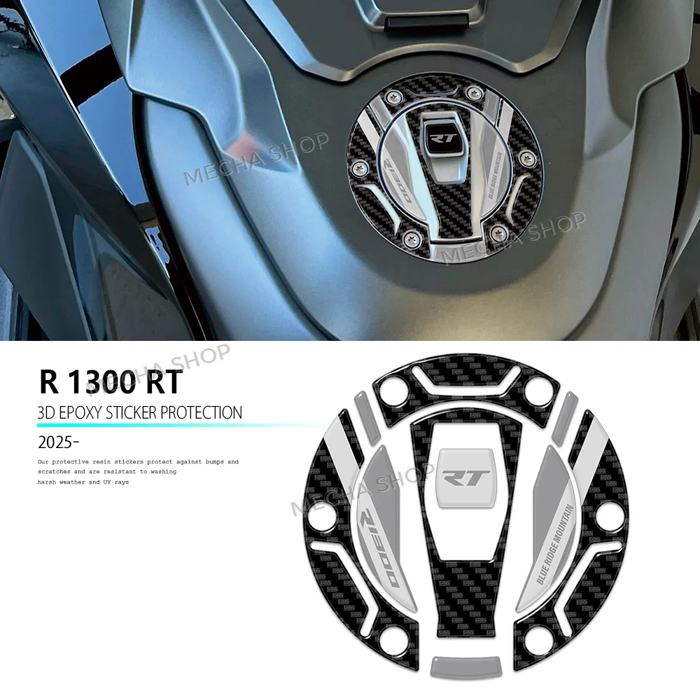 

Наклейка на крышку топливного бака, 3D полимерные защитные наклейки на бензобак для R1300RT Alpine White R 1300 RT Triple Black Impulse 2025 2026