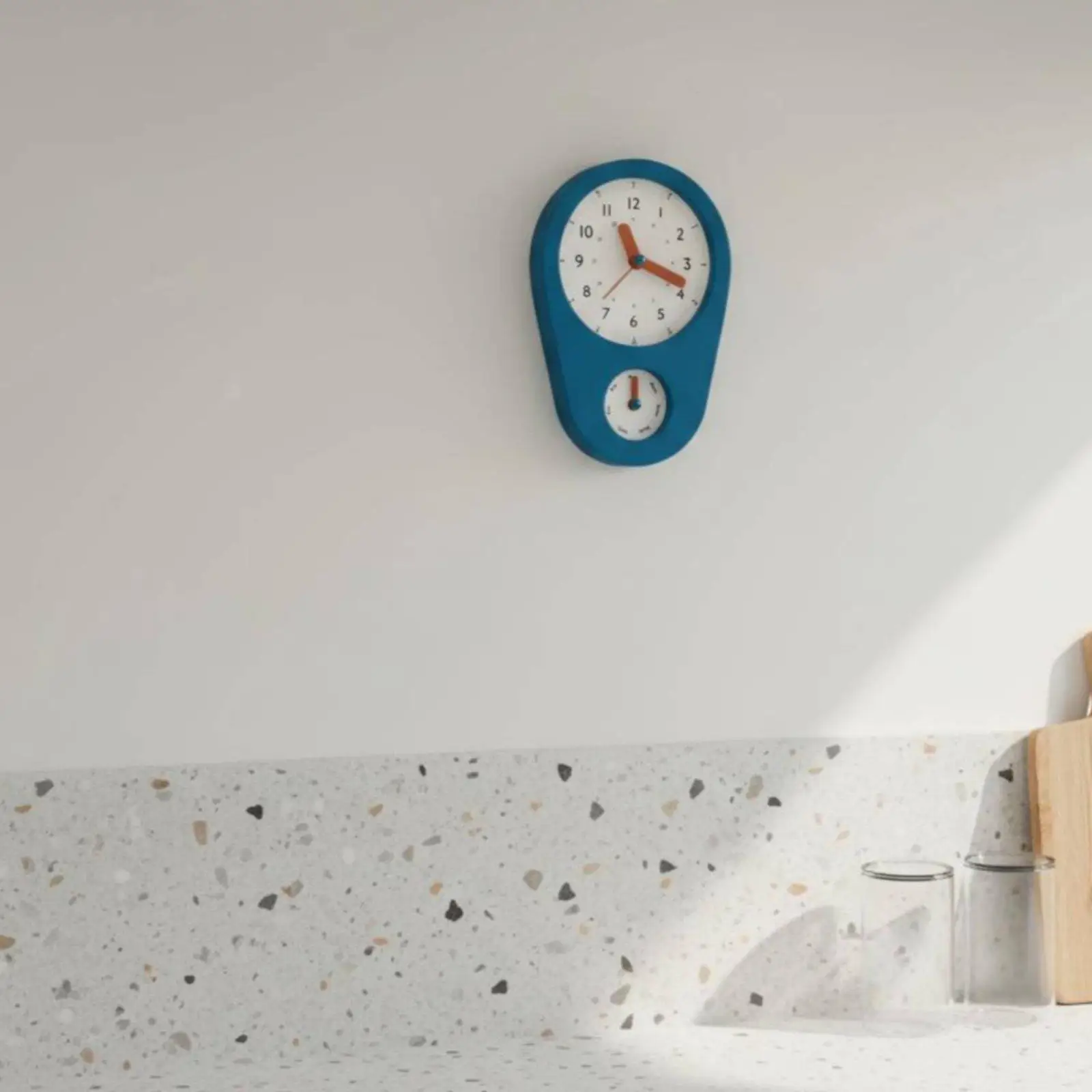 Minimalist Desk Timepiece Battery Operated Home Decor Double Face