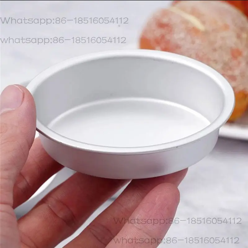 16Pcs Aluminum Alloy Cheese Pans Non-Stick Bakeware Oval Shape Bread Mold DIY Chocolate Cake Mould Baking Tools