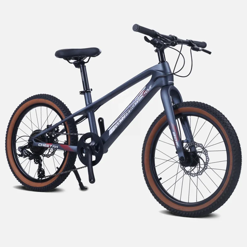 Carbon fiber children's bicycle 20/22 inch variable speed mountain bike