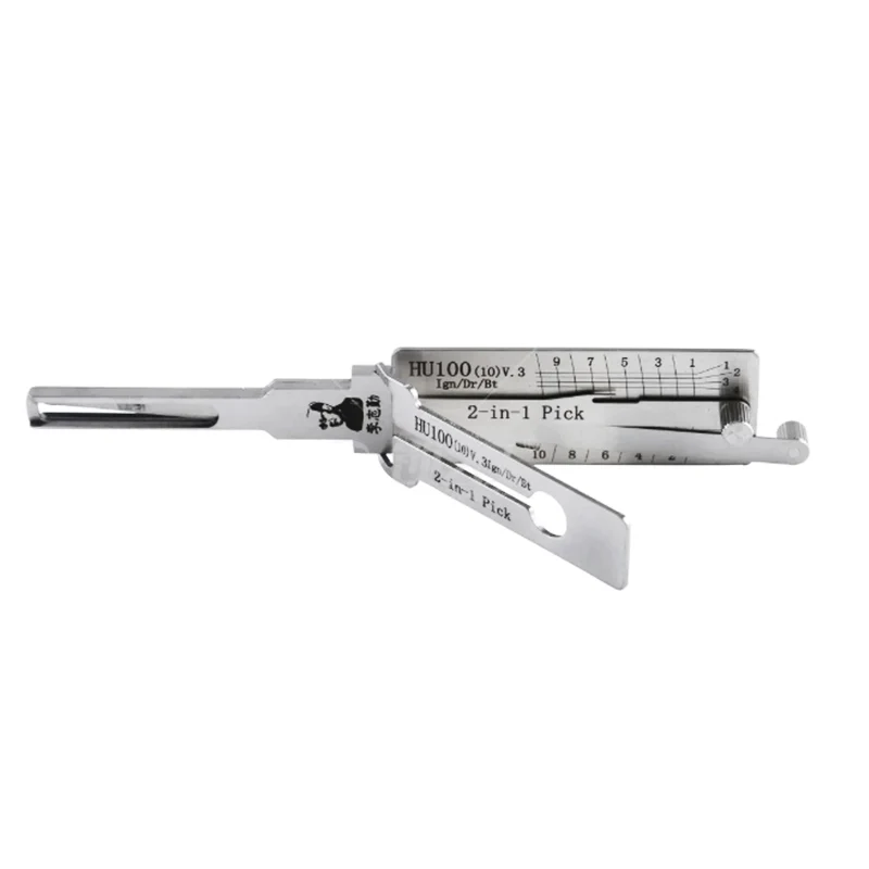 Original Lishi 2-in-1 HU66 HU100 HON66 HU100R HU92 HY22 TOY2 TOY48 HU101 HU162T-8 lishi Pick Tool Door opening tool Stainless s image 3