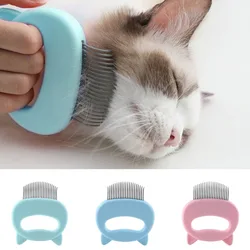 Cat Comb Massage Brush Kitten Shaped Hair Removal Comb for Cats Dog Hair Comb Large Dog Fleas Cleaning Beauty Pet Grooming Tool