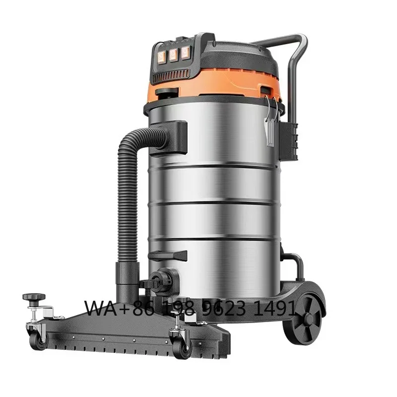 ZSMART WQ11 Industrial  Wet Dry Straight Tube Vacuum Cleaner with 30L Stainless Steel Tank