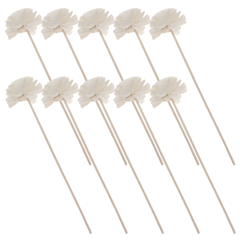 

10pcs Rattan For Essential Oil Aroma Bottle Replacement Refill Natural Reed Diffuser Sticks Aromatherapy Room Car Home Decor