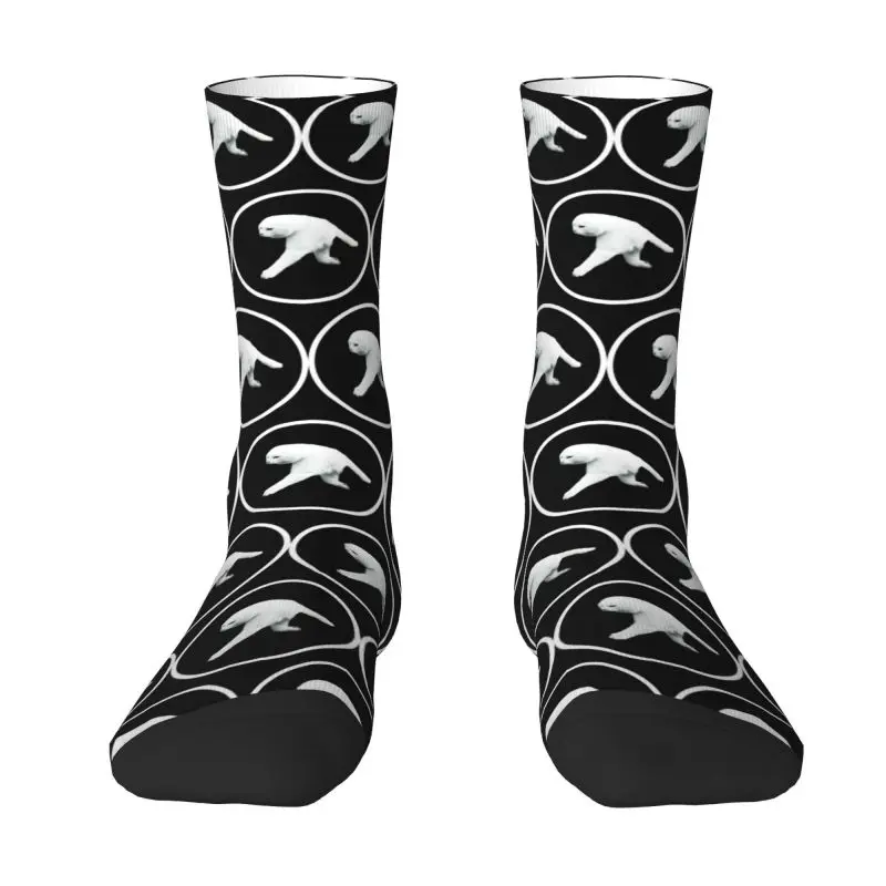 

Funny Aphex Twin Socks Women Men Warm 3D Printed Basketball Sports Crew Socks