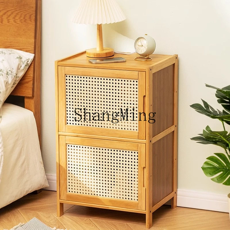 ZYY premium exquisite bedroom bedside table light luxury high-end small household ultra-narrow bedside bedside storage cabinet