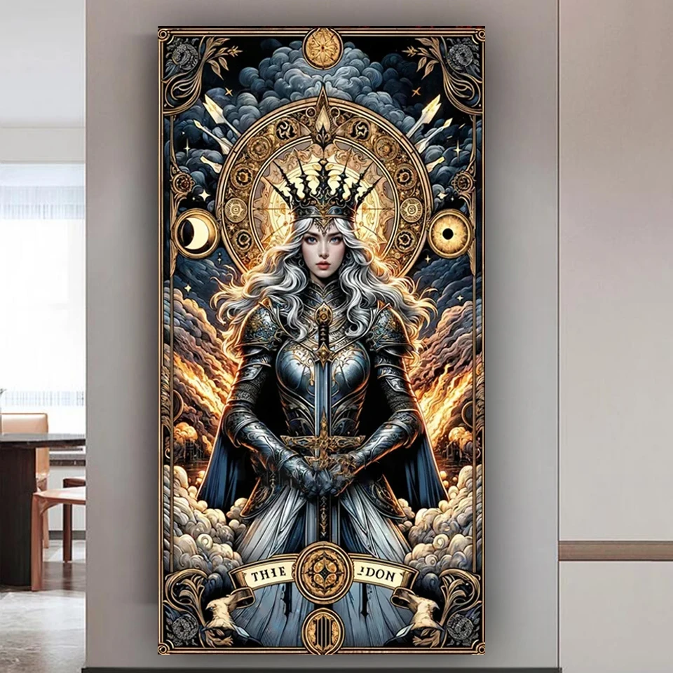 

Fantasy Roman Tarot Goddess diamond painting New 2025 Full DIY Cross Stitch Kits Diamond Mosaic Rhinestones Handicraft Gift B456