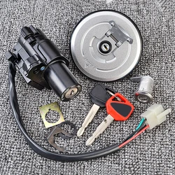 Fuel Gas Cap Ignition Switch Seat Lock with Key Kit For Honda CB600F CB600F2Y Hornet S 600 2000-2002 35010-MBZ-D01