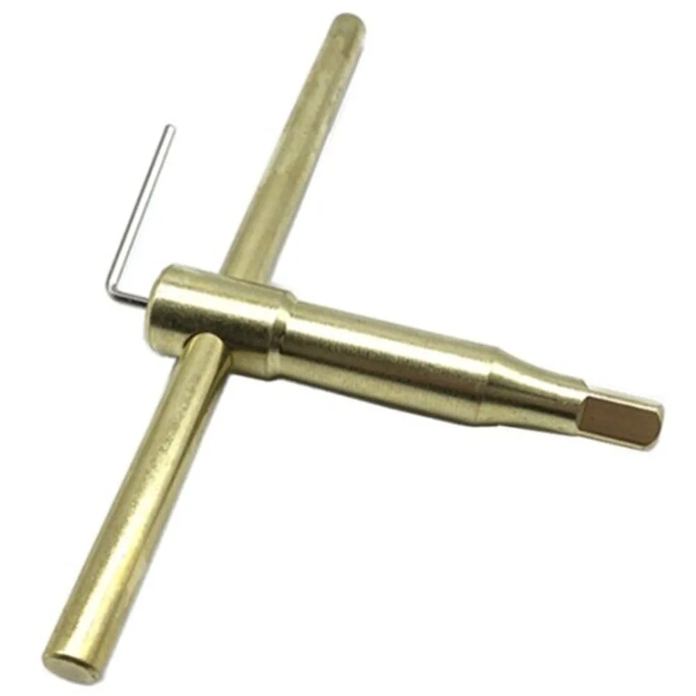 Precision Lathe Chuck Tools 10mm 12mm 14mm T shaped Handle Wrench Easy Durable 40CR Quenching Material