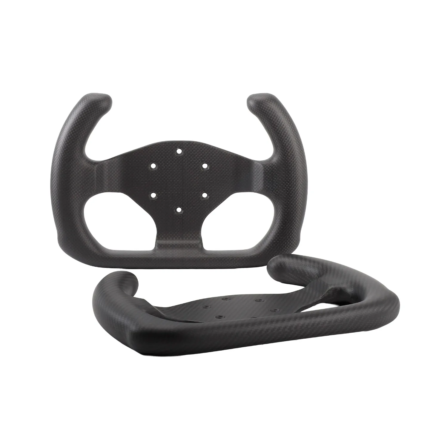 Dry Carbon Fiber Steering Wheel GT 300mm Open Lightweight Simulator Control Wheel Body RUNSCO CODE R300