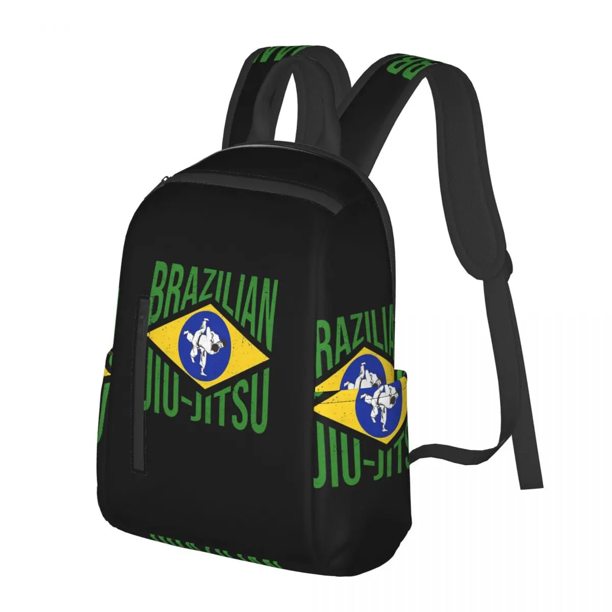 

Brazilian Jiu-Jitsu BJJ Student Backpack School Bag Hiking Travel Daypack for Men Women Fashion Bookbag Shoulder Bags