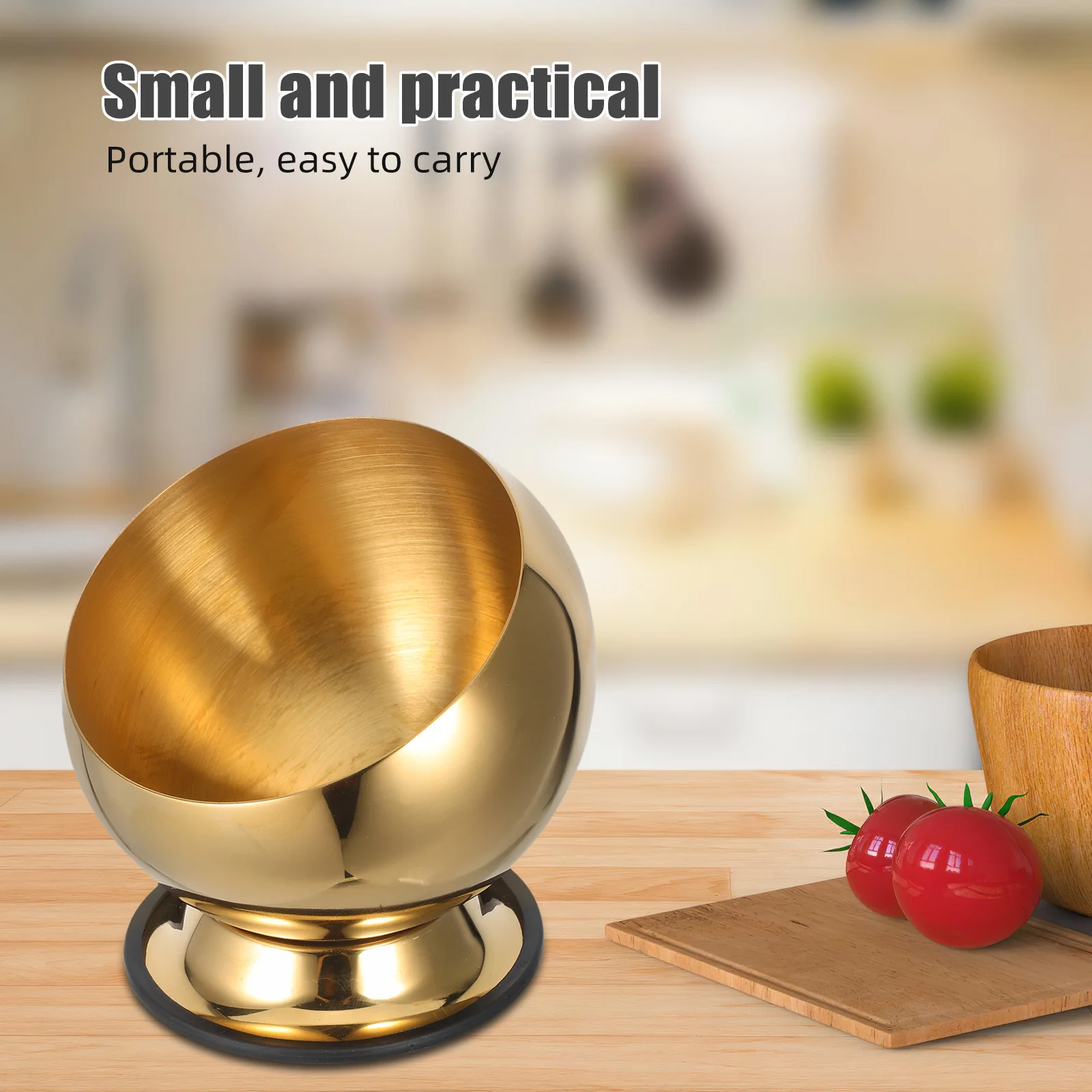 

Candy Dispenser 14 Cm Golden Transparent Desktop Food Jar For Office Desk Kitchen Snack Storage Container Party Wedding