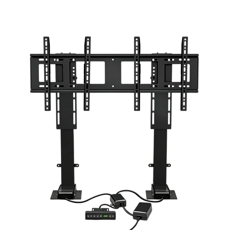 Electric Motorized TV Lift Stand Automatic Height Adjustable TV Bracket Hidden TV Mount for Large Screen Television