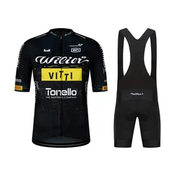 mira wilier Summer Cycling set Short Sleeve Jersey Road Bike Clothing Bicycle Sportswear MTB uniform maillot Ropa ciclismo Pants