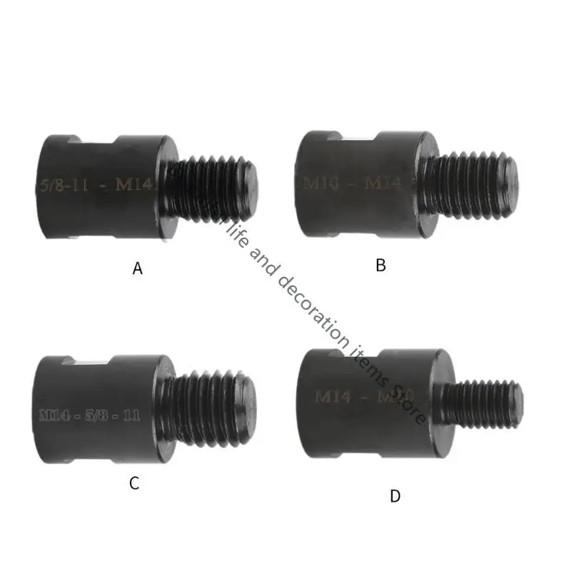 

XX9B 5/8"-11 Female to M14 Male Grinder Attachment 5/8"-11 to M14 Adapter Different Bore Size Conversion Tool