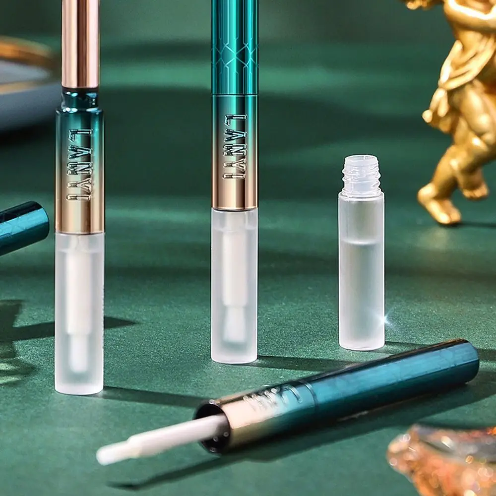 Brilho labial 2 em 1, batom aquoso à prova d'água, creme de cuidados labiais de longa duração, copo antiaderente, multifuncional, brilho labial, presentes