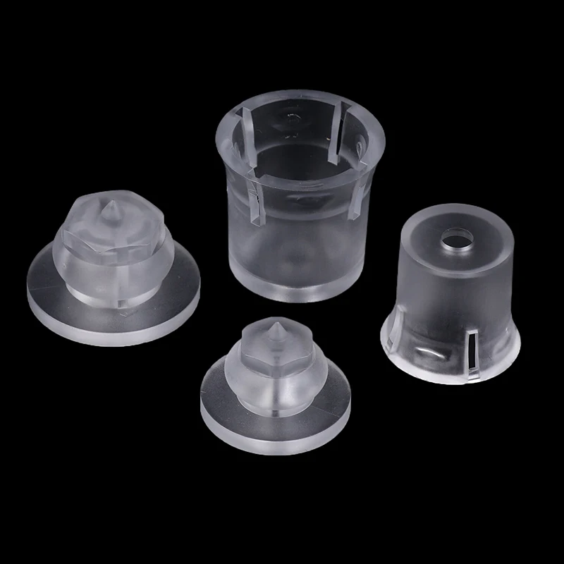 2Pcs PC Translucent Advertising Nail Glass Nail Bracket Invisible Plastic Screw Frosted Screw For Glass Nail Advertising