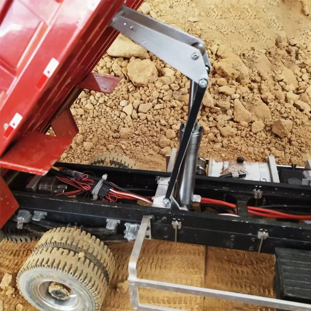 Heavy Duty Scissor Lift Hydraulic Dump Kit for Dump Truck Tipping Body - Equipment for Commercial Vehicles