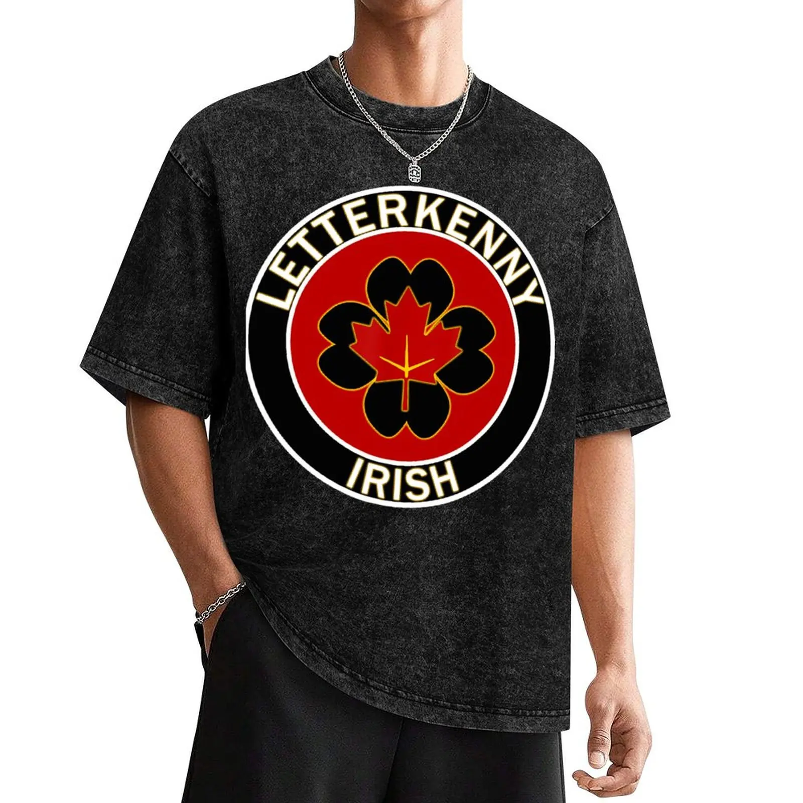 Letterkenny-Irish-Shoresy T-Shirt nowa edycja estetycznych ubrań męskich t-shirtów