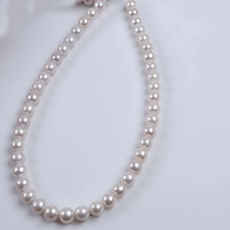 9-10mm Different Colors Edison Round Shape Freshwater Pearls Strand Wholesale