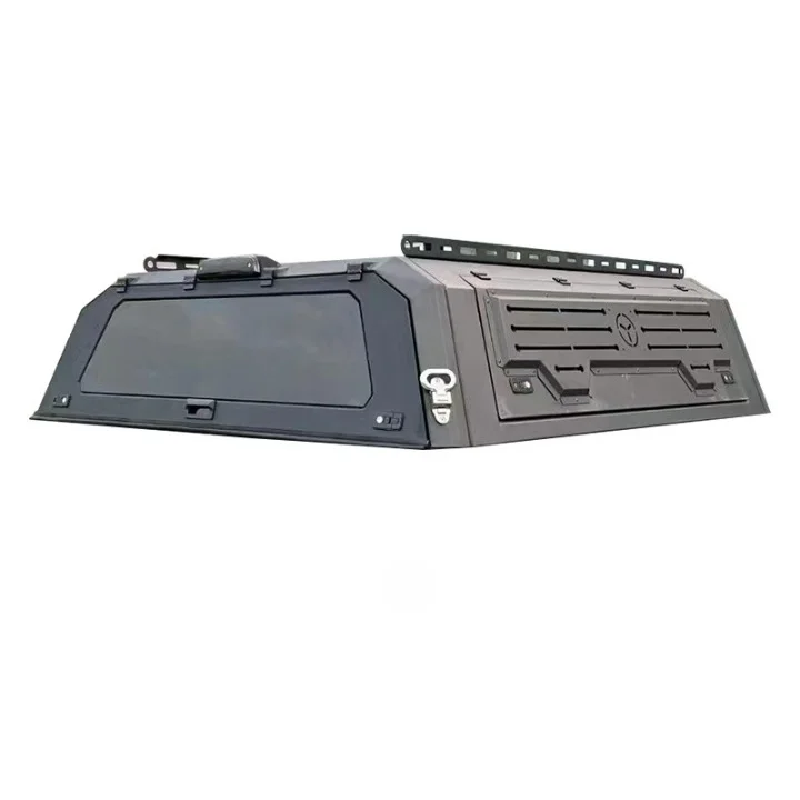 

Hot Selling Pickup Truck Cargo Box Modification Parts Trunk Compartment Manganese Steel Three-door High Covercustom