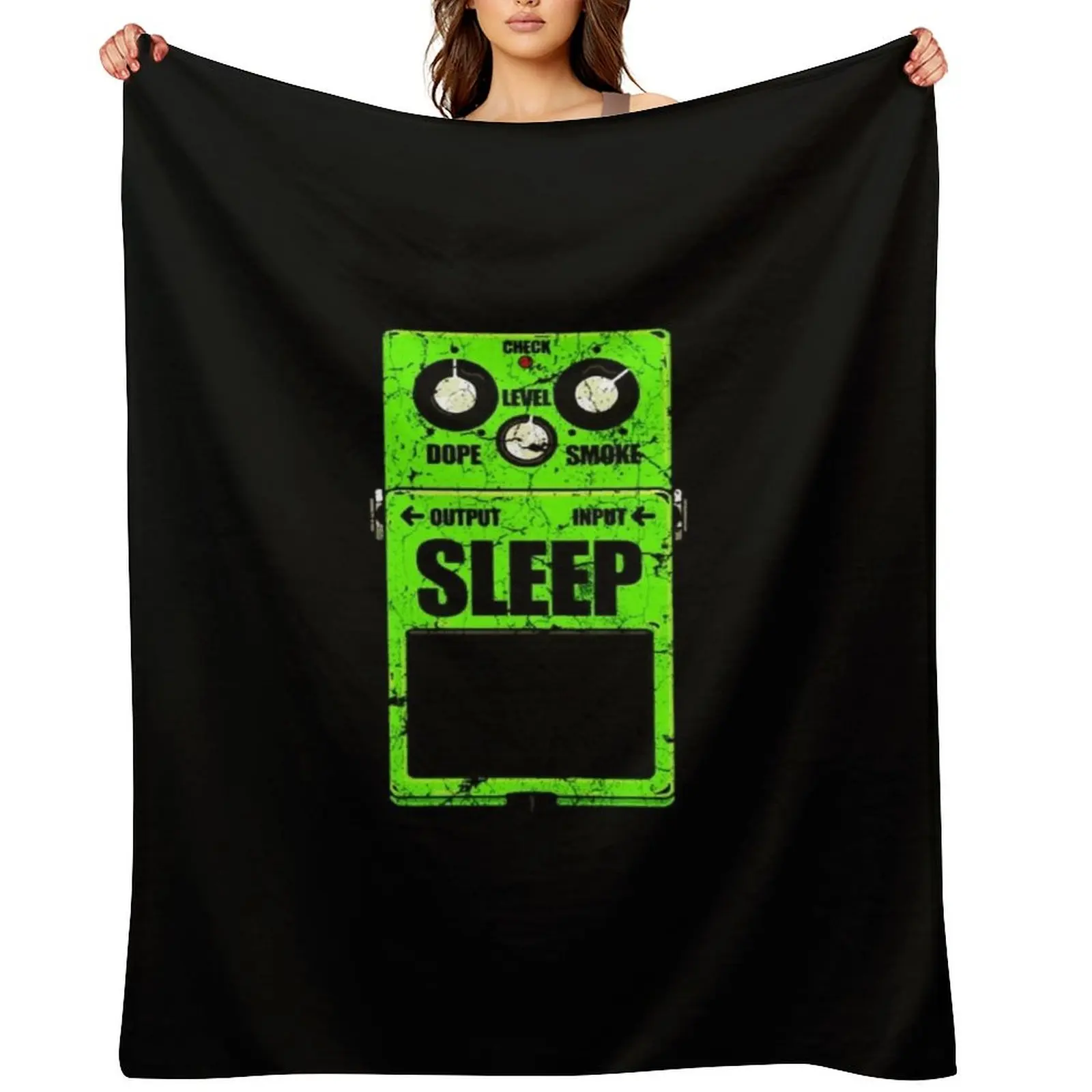 

Sleep Band Stompbox Throw Blanket Decorative Beds Blankets Sofas Of Decoration Camping Beach Blankets