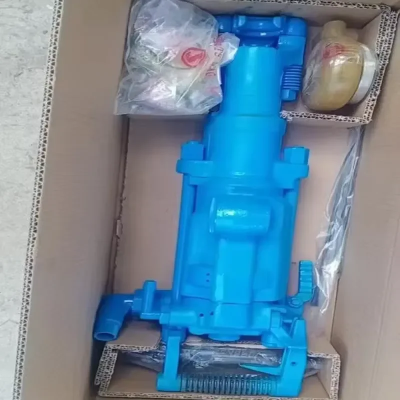 High-Efficiency YT27 Pneumatic Rock Drill Engine 42mm Drilling Diameter 6M Depth China Origin 25kg Weight Competitive Mining