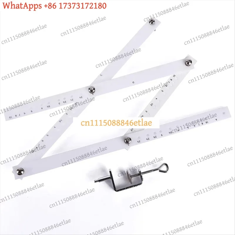 Folding Pantograph Copy Ruler Draw Enlarger Reducer Tool A04I for Office School Artist Drawing Replacement Parts