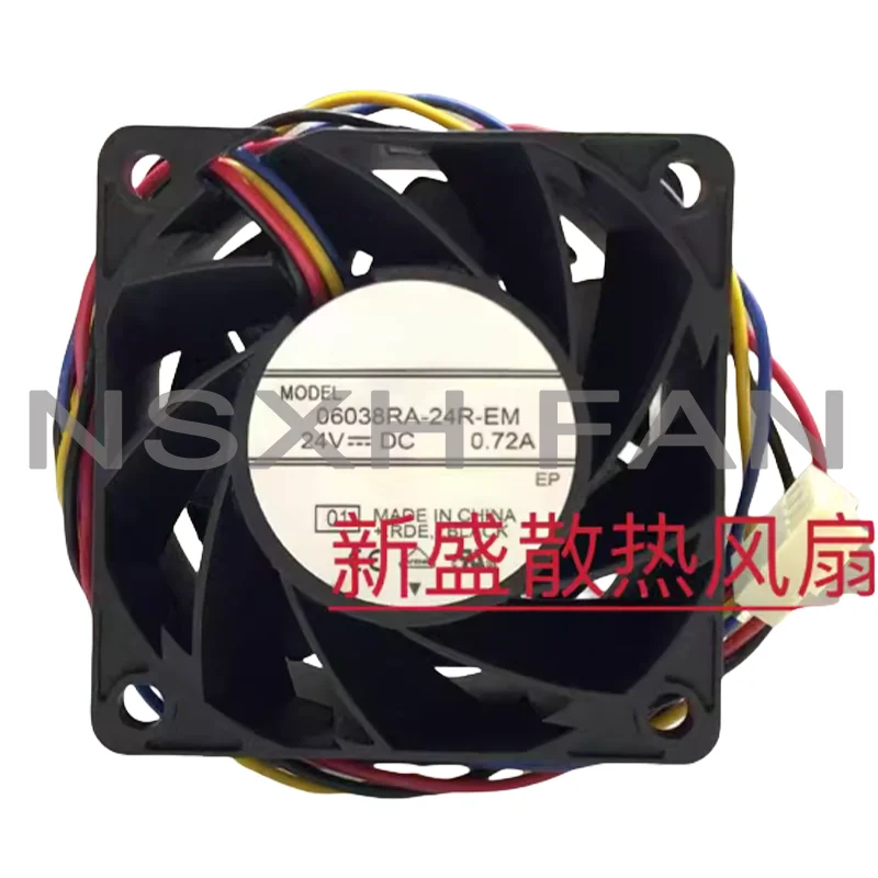 

Brand-new 06038RA-24R-EM 24V 0.72A Inverter Cooling Fan