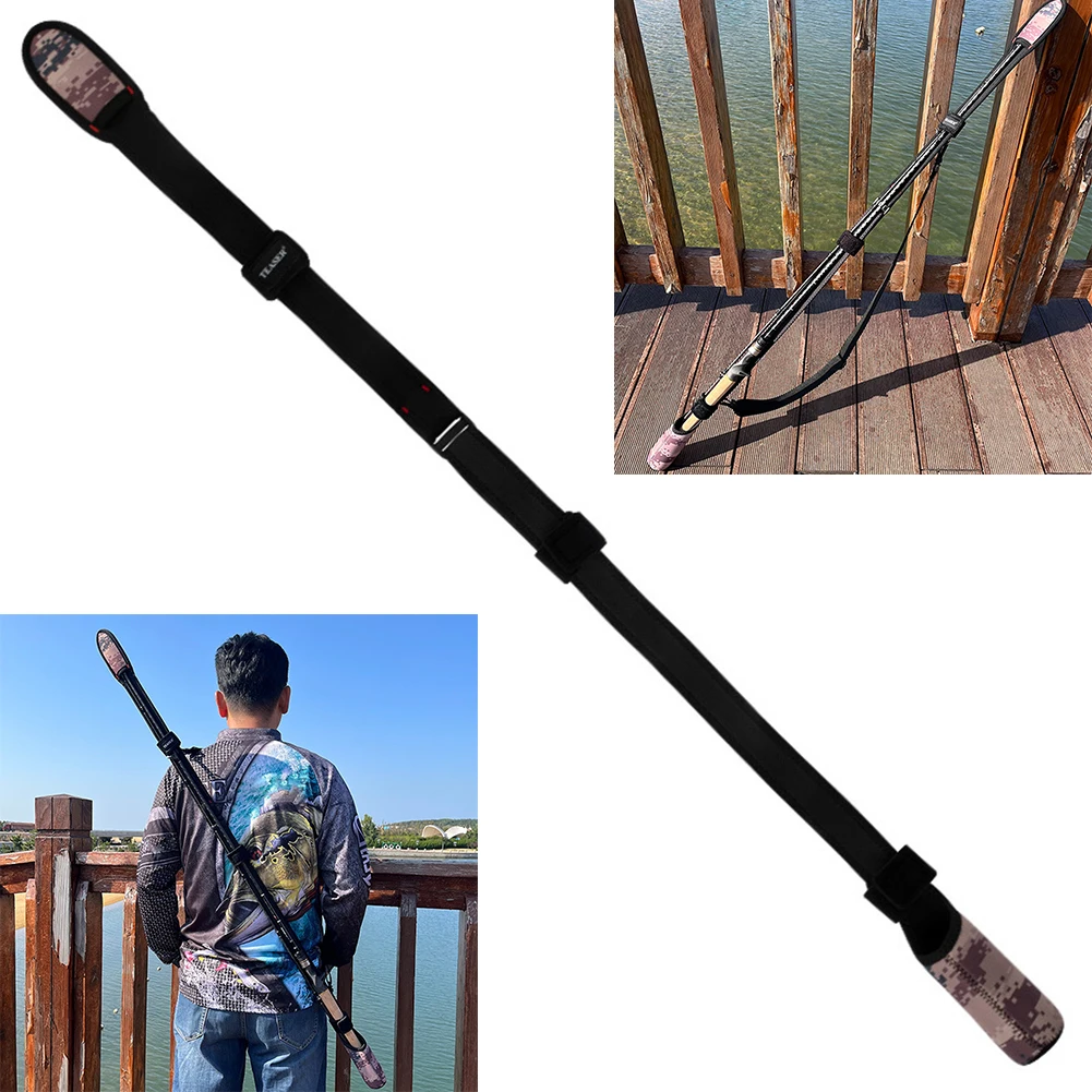 

S/L Rod Sock Fishing Rod Tube-Case Adjustable Rod Cover Protector Maximum Fishing Pole Protection Fishing Rod Sleeve Rod Cover
