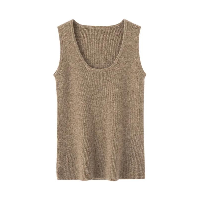 2024 New (100% Cashmere) Women's Beautiful, Elegant, and Sexy U-neck Women's Style