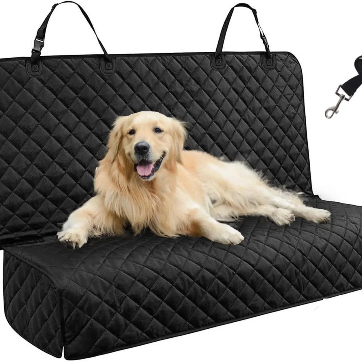 Pet car rear mat dog mat dog bed can be stored waterproof, dirty and anti-fouling dog car carrying supplies