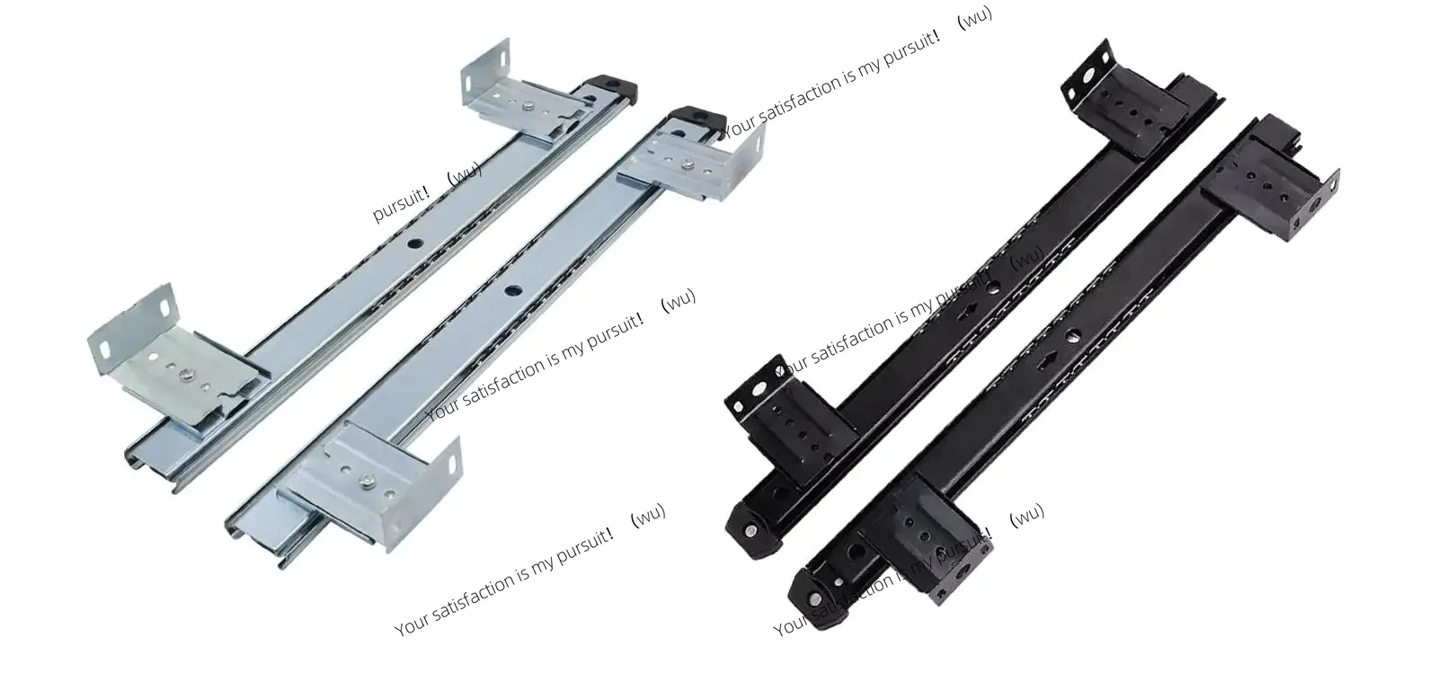 for Office Home Cabinet Under Desk Slider Track Keyboard Tray Slides Adjustable Sliding Cabinet Pull Out Keyboard Drawer Rail