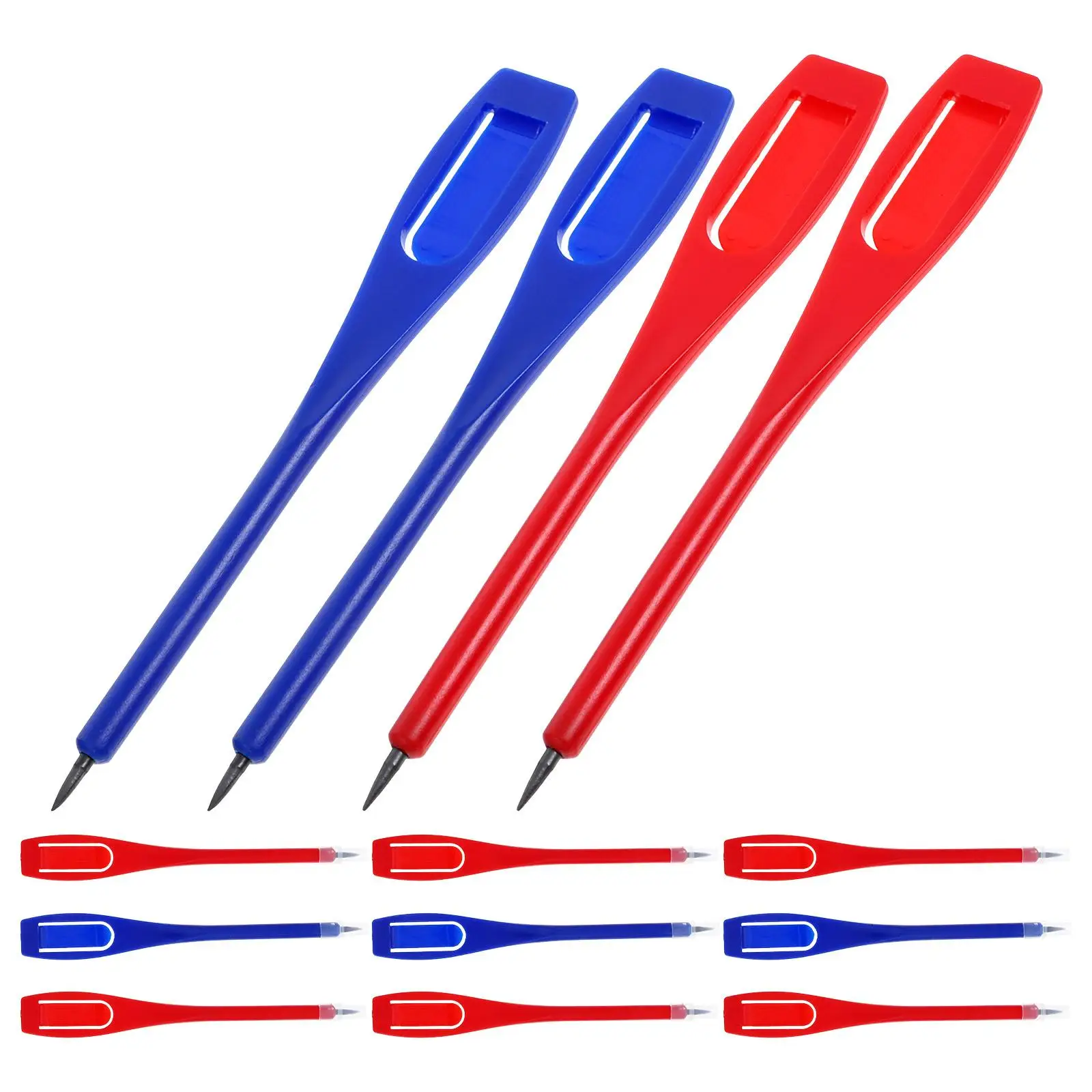 40 Pcs Pencil Golfs Practice Supplies Drawing Score Graphite Multi Functional Portable Plastic Drafting