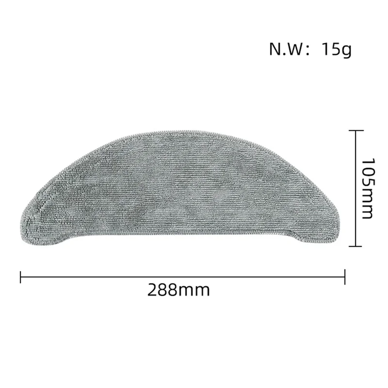 For Roidmi Eve Plus SDJ01RM Robot Vacuum Cleaner Spare Parts Accessories Main Side Brush Hepa Filter Mop Cloth Dust Bag