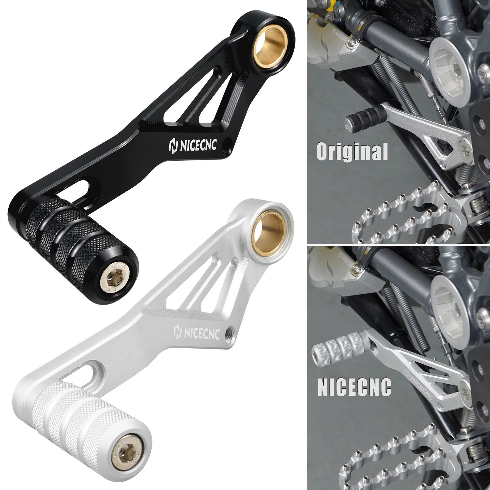 For 19-24 BMW R1250GS Adventure Gear Shifter Lever for BMW R1200GS Adventure R1200GSA R1200 GS GSA 2013 2014 2015 2016 2017 2018