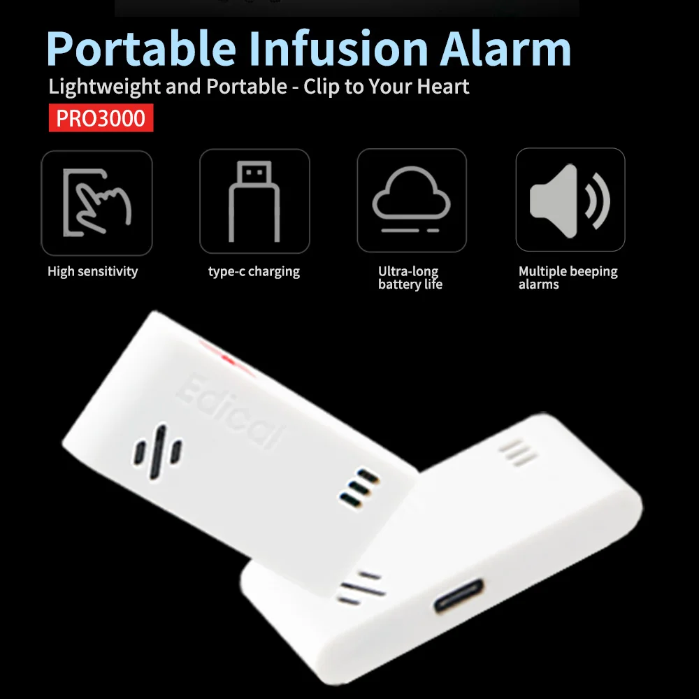 Automatic Infusion Alarm Fluid Reminder Sensor Care Device Automatic Drip-Feeding Sound Alarm Care Health Care