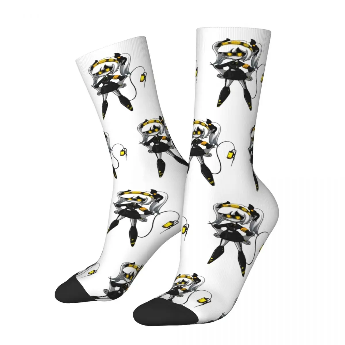 Men Women Murder Drones Horror Cartoon N Socks Warm Fashion Socks Crazy Accessories Middle Tube Stockings Amazing Gift