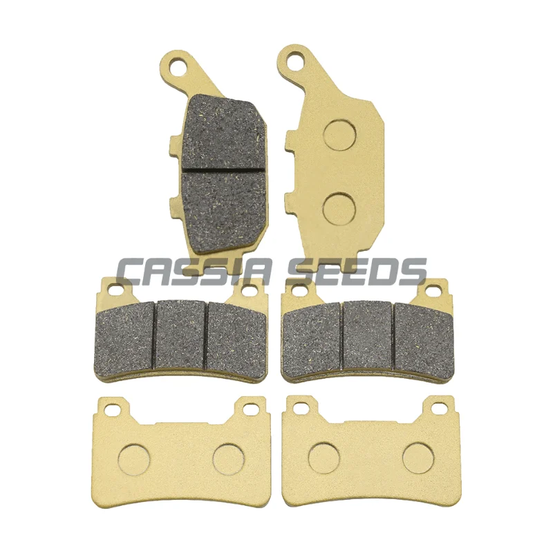 

Motorcycle front and rear brake pads disc brake pads for Honda CBR600 RR5-RR6 CBR 1000 RR4-RR5 Fireblade Non ABS CB1100 RS