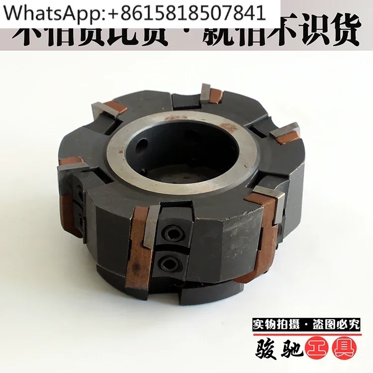 90 Degree Right Angle Milling Cutter Head Heavy Duty Open Bold Indexable Flat End Milling Cutter Head ZMA100 125 160 200